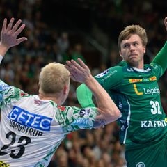 Auch sieben Tore von Franz Semper konnten die Niederlage des SC DHfK Leipzig in der Handball-Bundesliga beim HC Erlangen nicht v