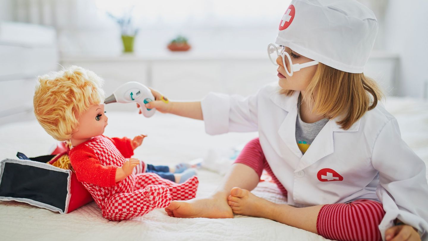 Gibt's wirklich: Puppendoktor