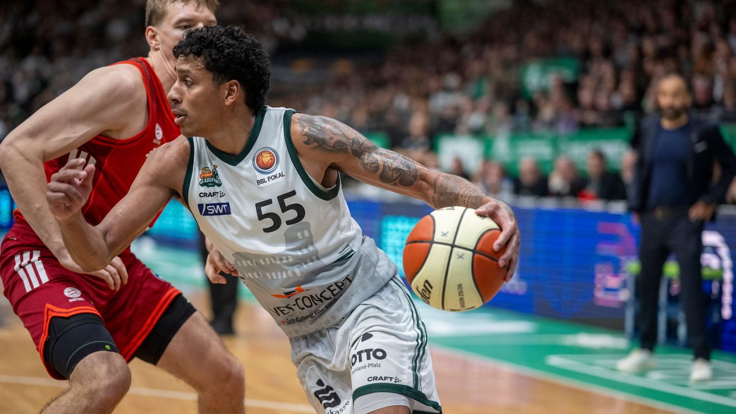 Eli Brooks verlässt die Vet-Concept Gladiators Trier. (Archivbild) Foto: Harald Tittel/dpa