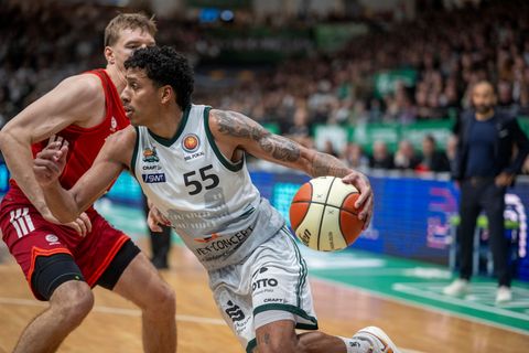 Eli Brooks verlässt die Vet-Concept Gladiators Trier. (Archivbild) Foto: Harald Tittel/dpa