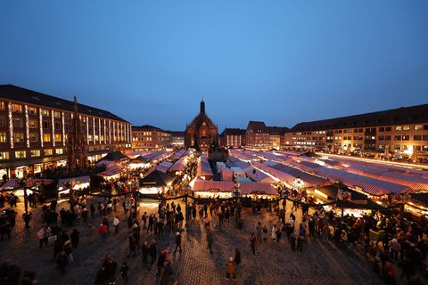 Das Polizeipräsidium Nürnberg sieht keine Notwendigkeit, die Sicherheit am Christkindlesmarkt zu verstärken. Foto: Daniel Karman