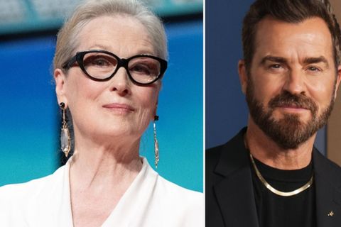 Meryl Streep und Justin Theroux standen gemeinsam für die "Der Teufel trägt Prada"-Fortsetzung vor der Kamera.
