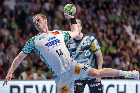 Omar Ingi Magnusson traf elfmal für den SC Magdeburg. (Archivbild) Foto: Andreas Gora/dpa