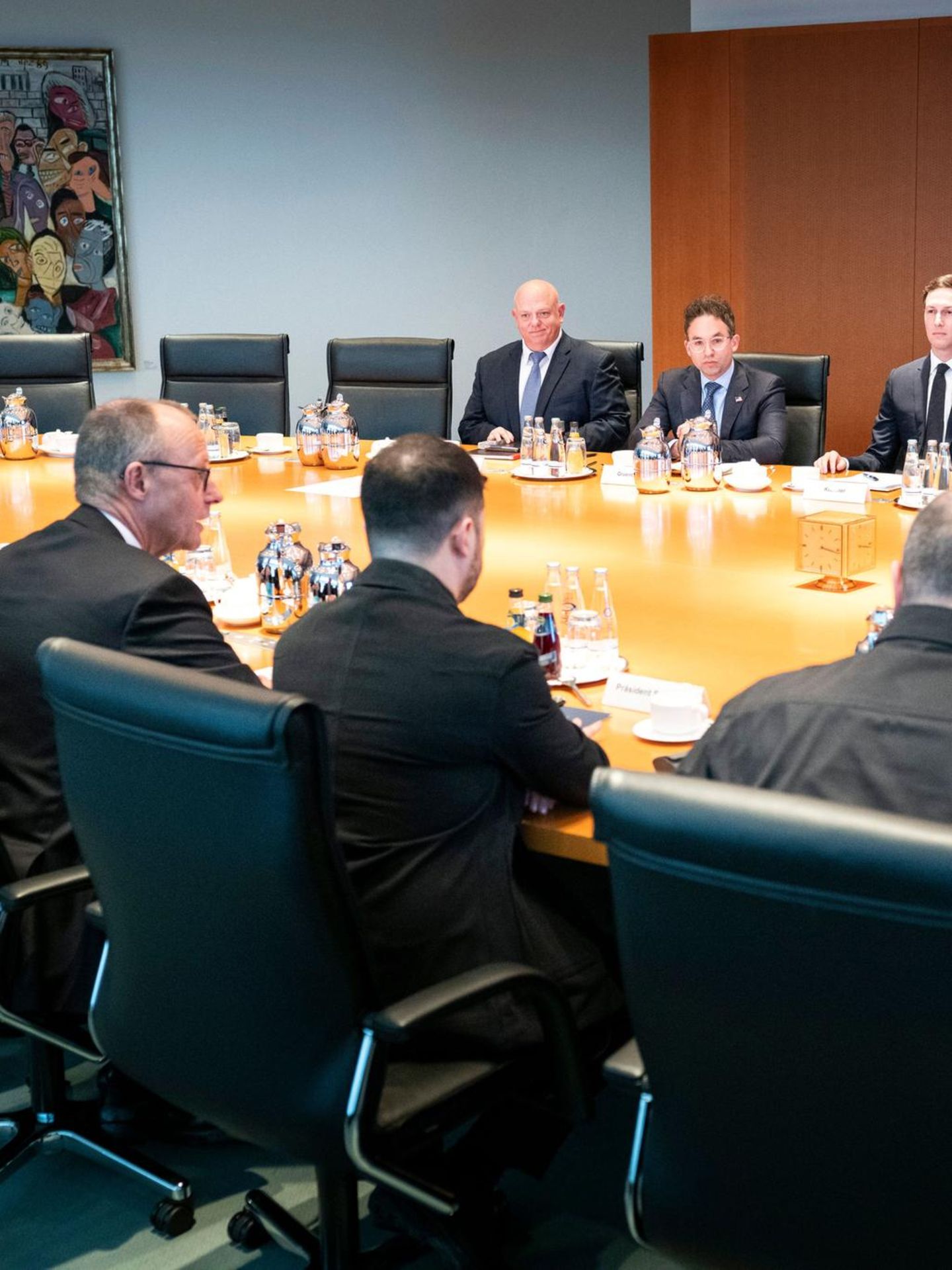 Ukraine-Friedensverhandlungen im Kanzleramt