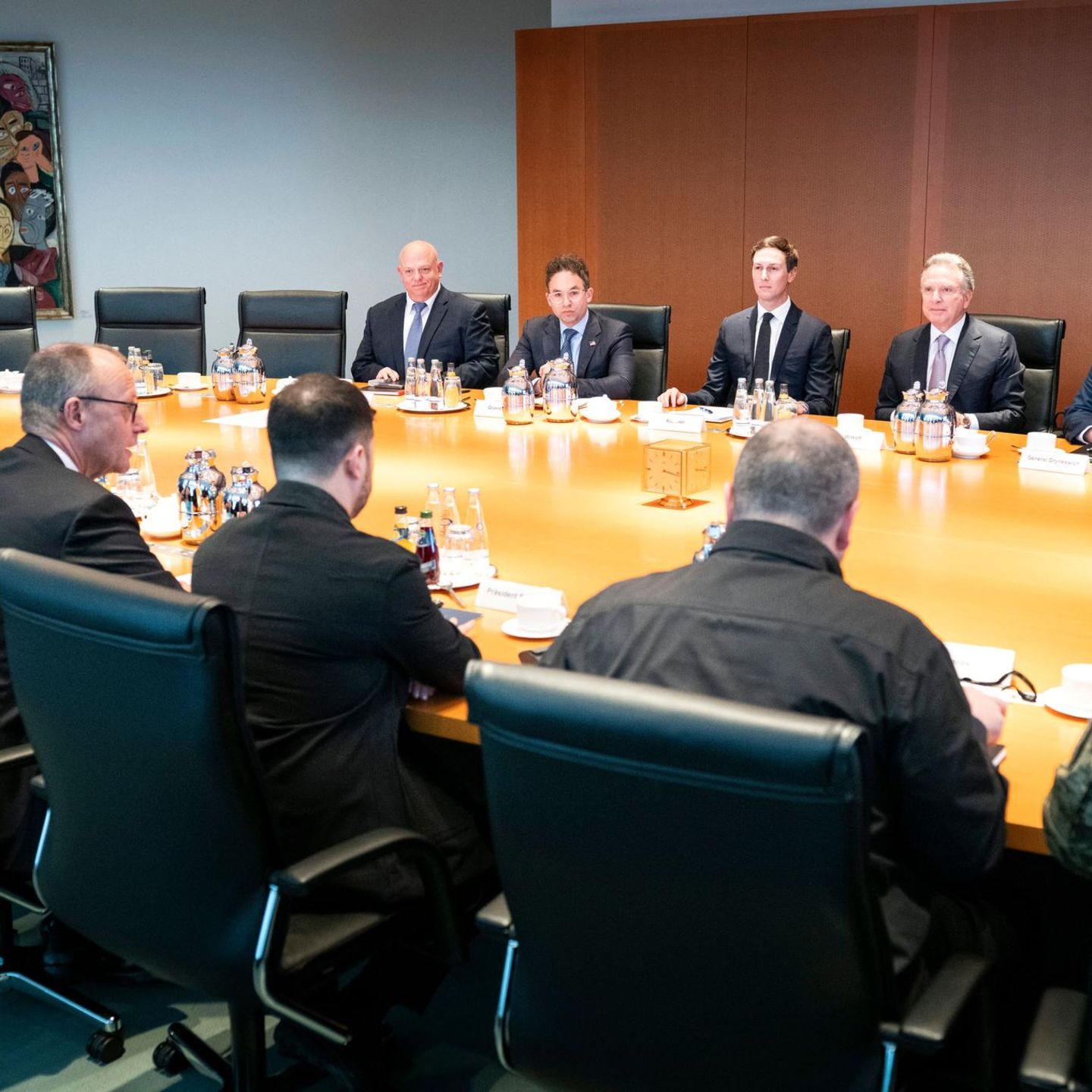 Ukraine-Friedensverhandlungen im Kanzleramt