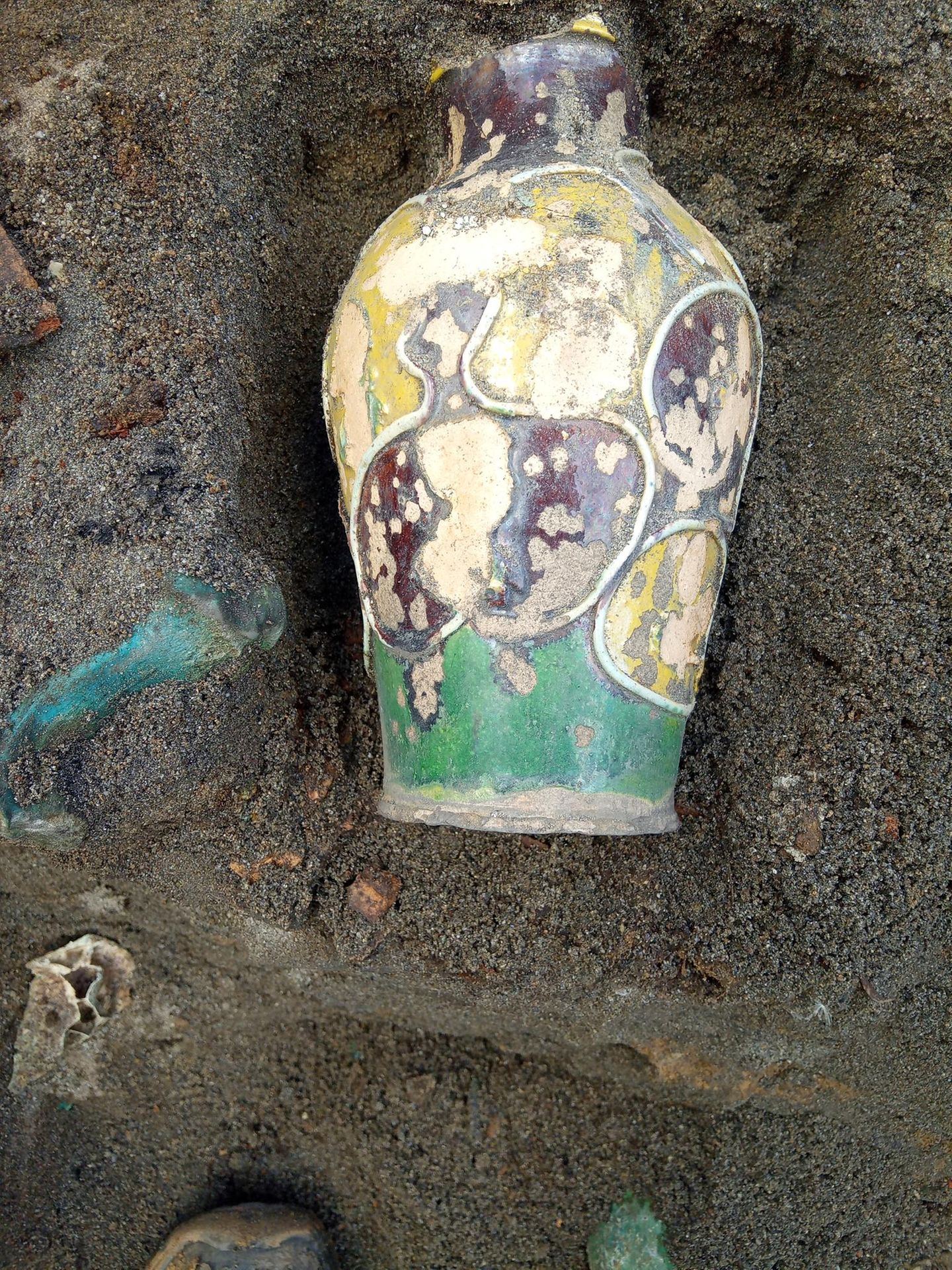 Pestfriedhof Vase