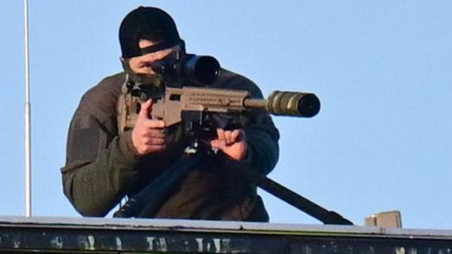 Ukraine-Beratungen in Berlin: Scharfschützen sichern die Stadt