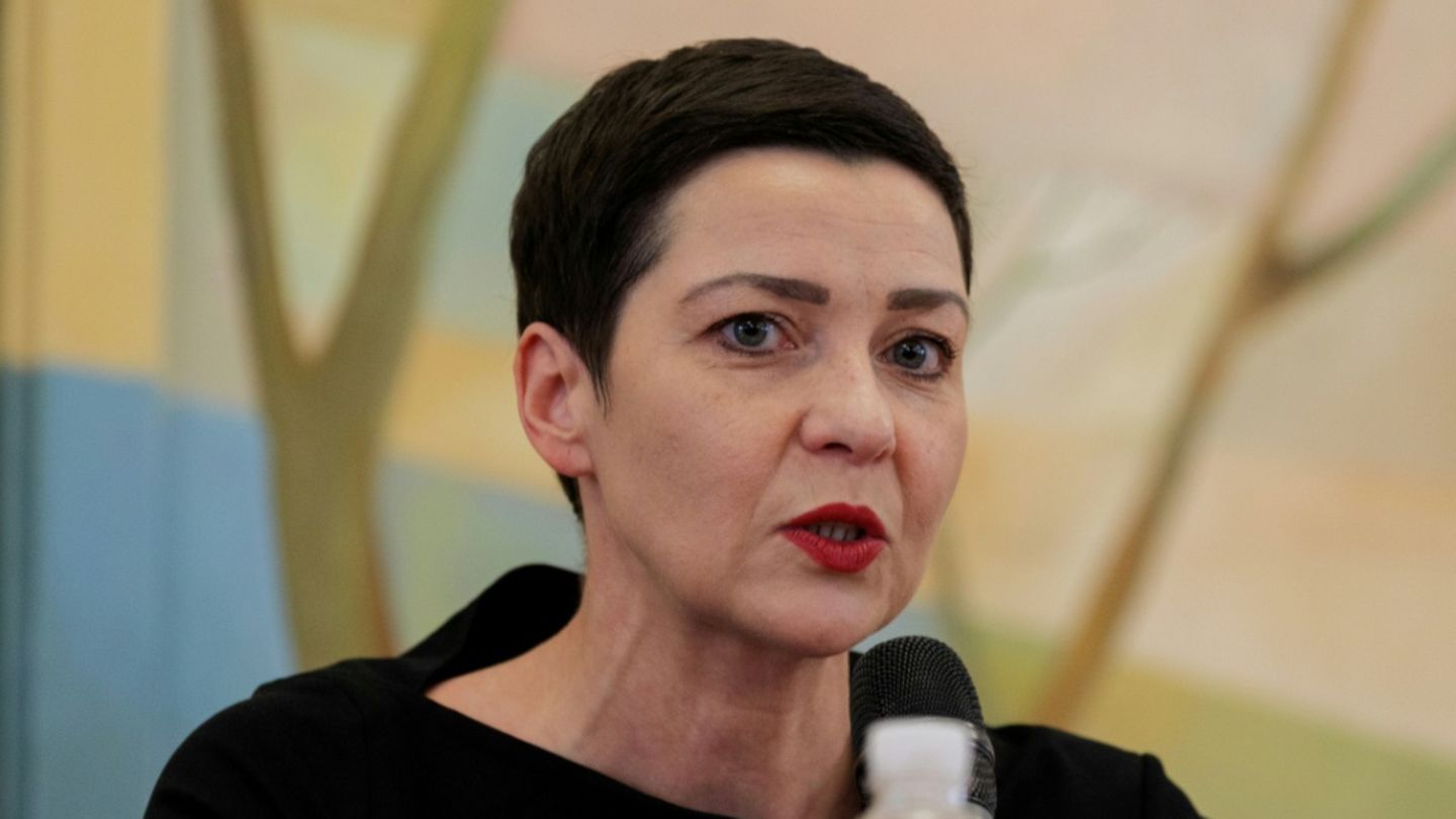 Die belarussische Oppositionelle Maria Kolesnikowa
