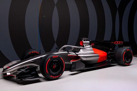 Dieser Audi war nur der Vorgeschmack auf die neue Formel-1-Saison. (Archivbild) Foto: Daniel Karmann/dpa