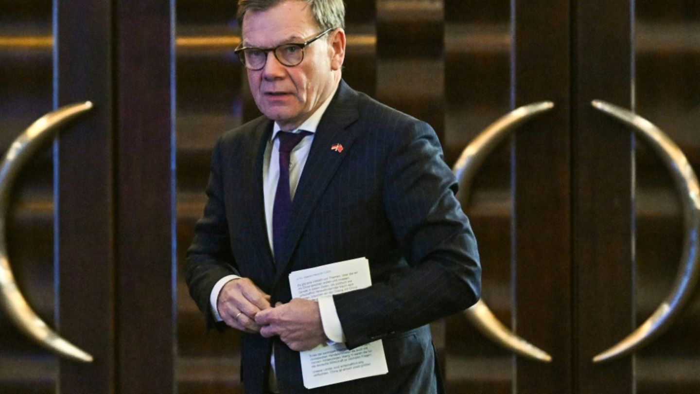 Bundesaußenminister Wadephul Anfang Dezember in Peking