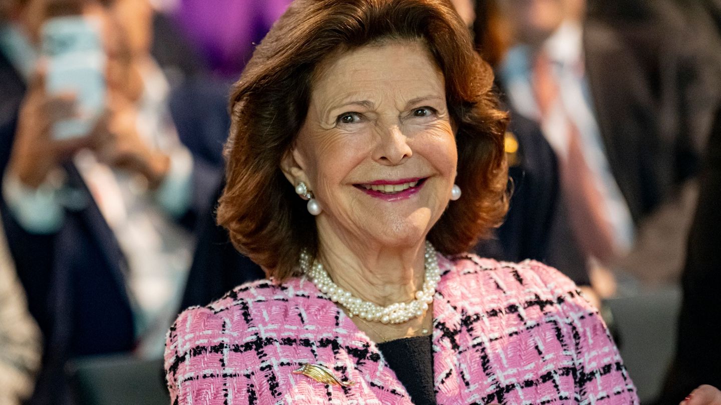 Königin Silvia von Schweden erhält die Bayerische Staatsmedaille für ihr besonderes soziales Engagement. (Archivbild) Foto: Fabi