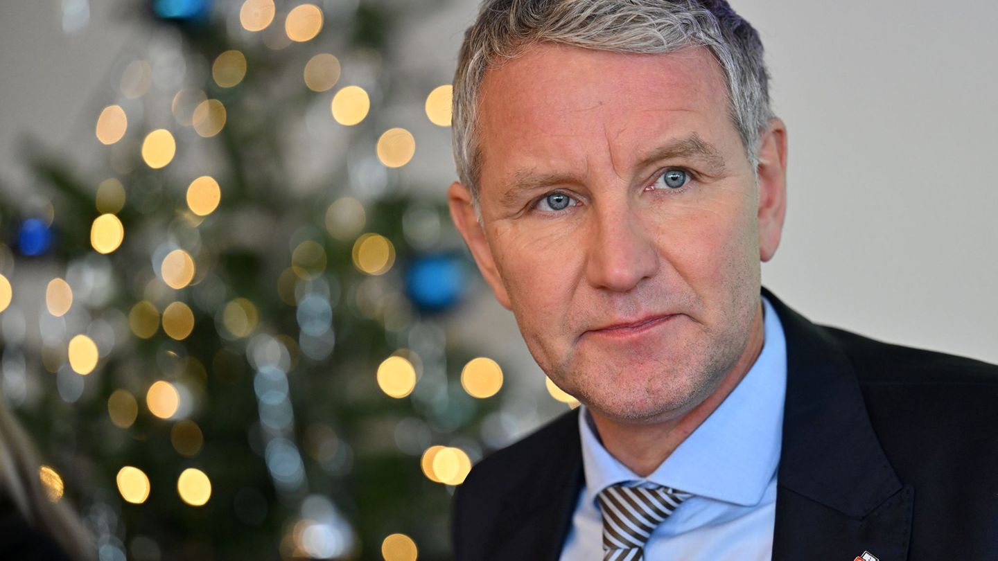 Thüringens AfD-Fraktionschef Björn Höcke setzt auf eine globale Minderausgabe bei der institutionellen Förderung - etwa für Vere