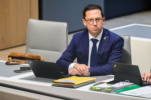 Sein Vater war Oberbürgermeister in Wolfsburg – er will es nicht werden: Falko Mohrs. (Archivbild) Foto: Julian Stratenschulte/d