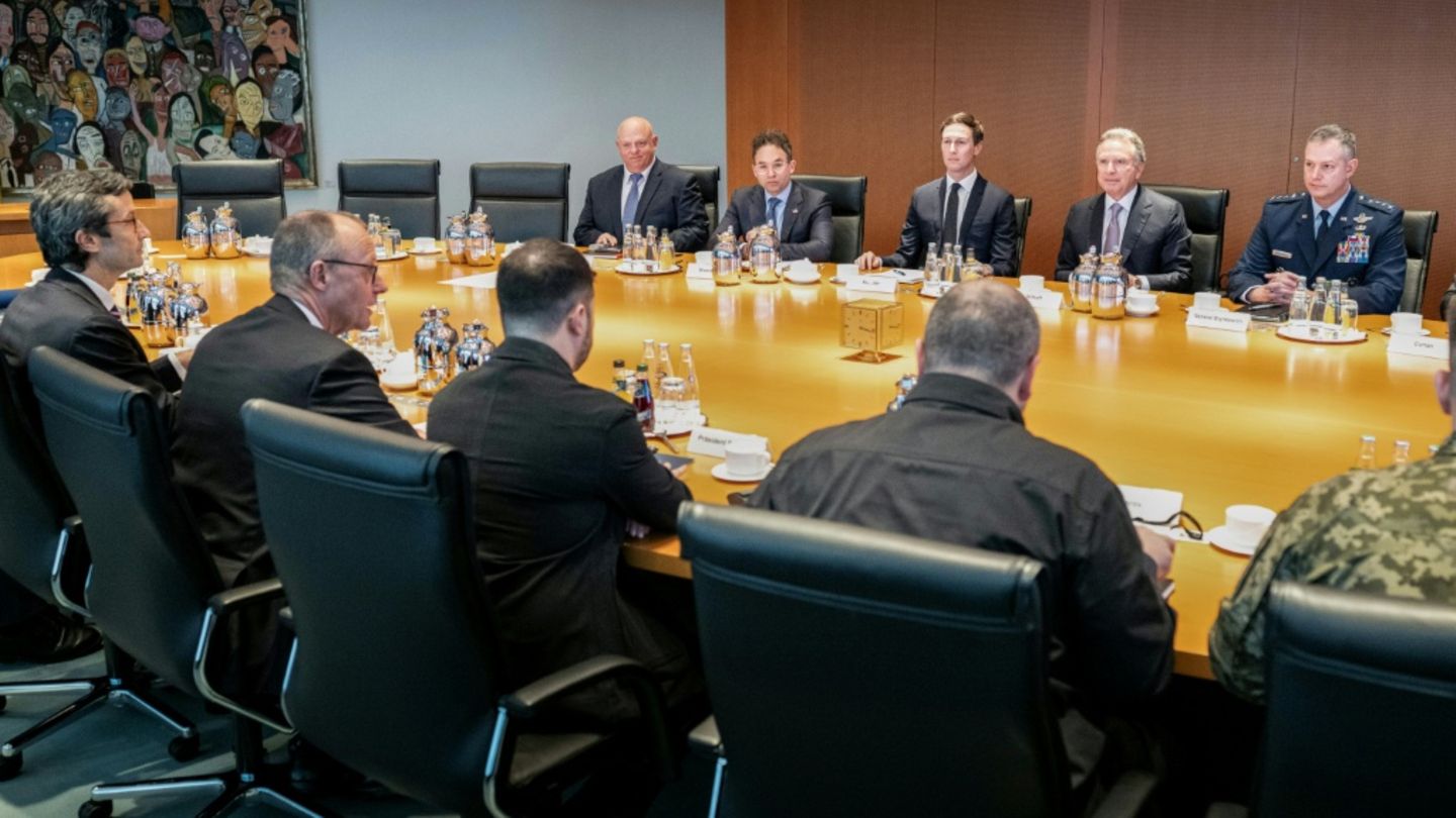 Ukraine-Verhandlungen im Kanzleramt