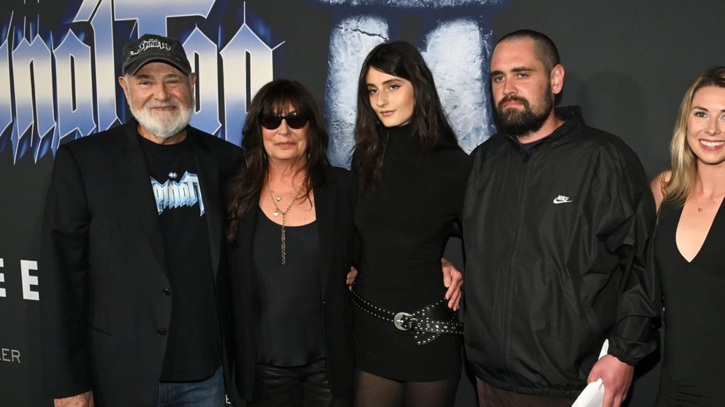 Rob Reiner und Michelle Reiner (l.) mit Tochter Romy und dem mordverdächtigen Sohn Nick.