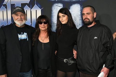 Rob Reiner und Michelle Reiner (l.) mit Tochter Romy und dem mordverdächtigen Sohn Nick.