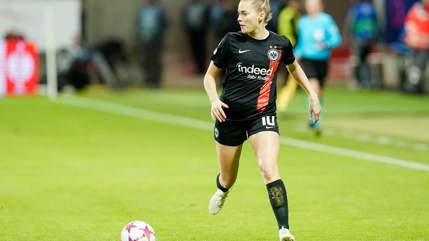 Laura Freigang sorgte für das Führungstor bei Union Berlin. (Archivbild) Foto: Uwe Anspach/dpa