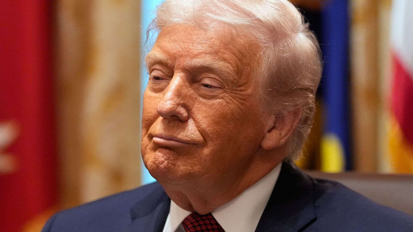 Trump will zehn Milliarden Dollar von der BBC erstreiten. Foto: Alex Brandon/AP/dpa