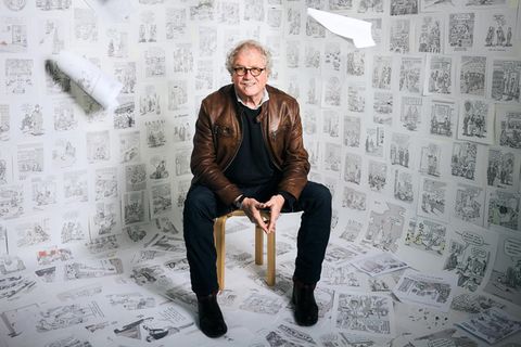 Til Mette inmitten von Zeichnungen