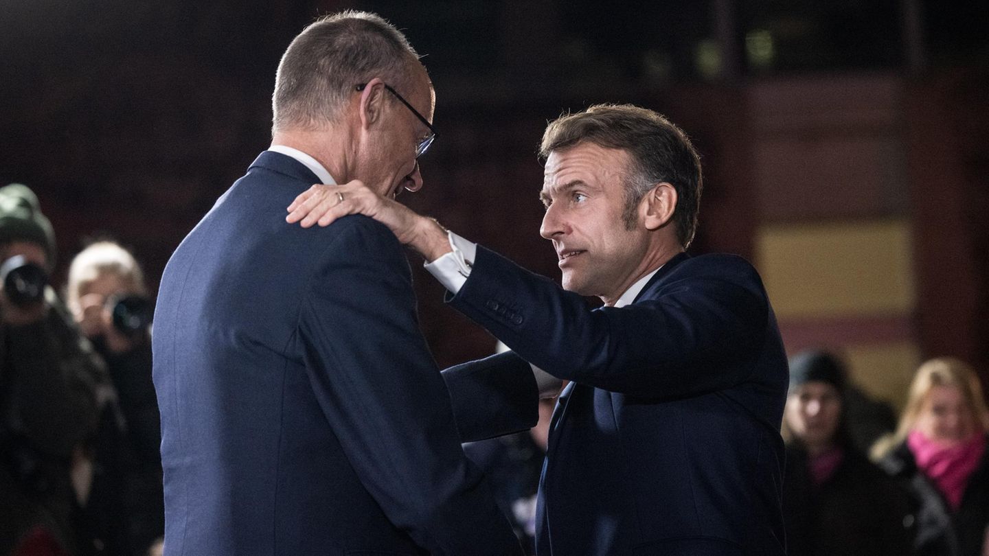 Ukraine-Gipfel: Merz und Macron