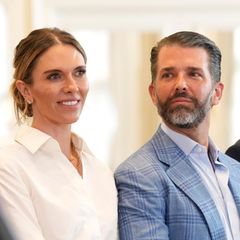 Bettina Anderson und Eric Trump bei einem politischen Treffen