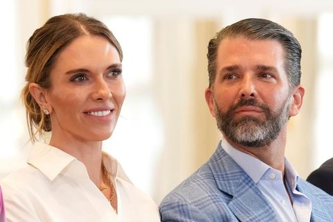 Bettina Anderson und Eric Trump bei einem politischen Treffen