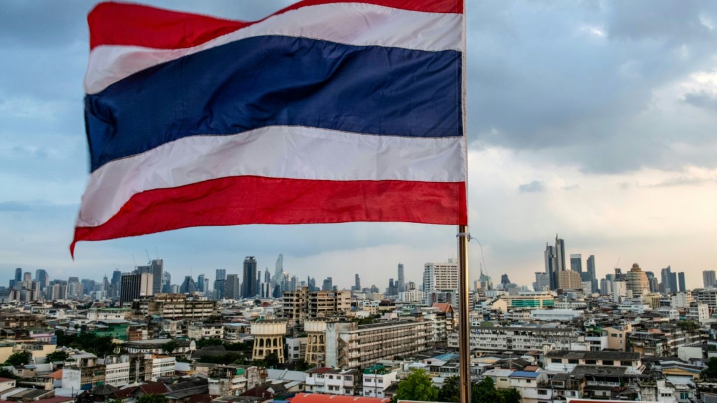 Thailändische Flagge