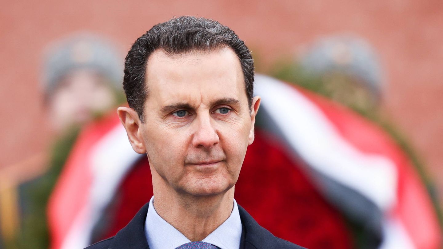 Baschar al-Assad bei einem Moskau-Besuch im Frühling 2023
