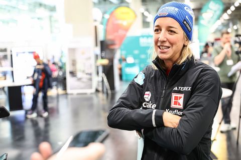 Beim Weltcup in Frankreich nach Erkrankung wieder dabei: Franziska Preuß. (Archivbild) Foto: Daniel Löb/dpa