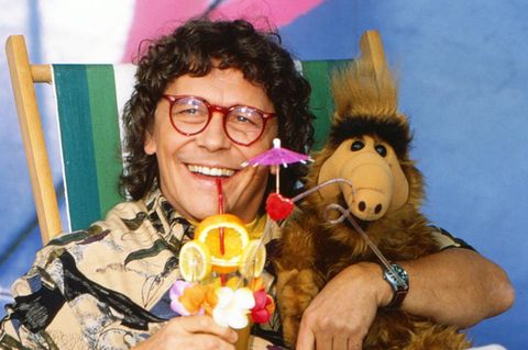 Tommi Piper mit der Serienfigur "Alf"