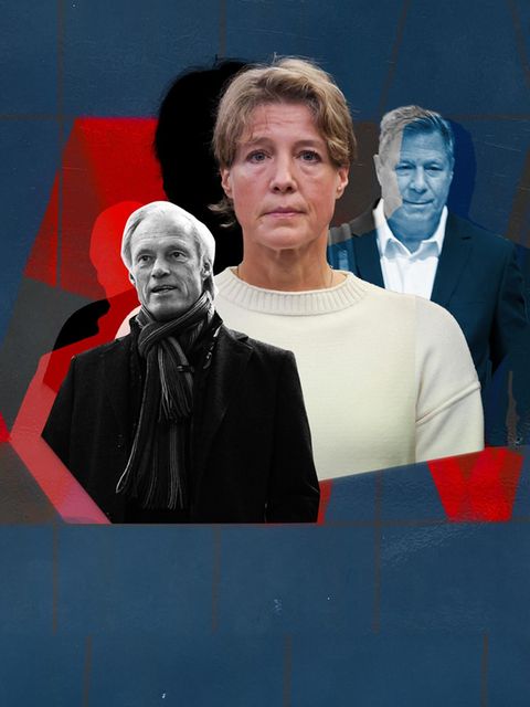 Der Prozess gegen Christina Block in einer Collage