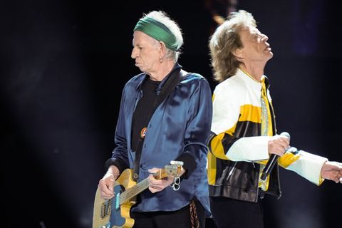 Werden 2026 wohl nicht auf Tour gehen: Keith Richards (l.) und Mick Jagger von den Rolling Stones.