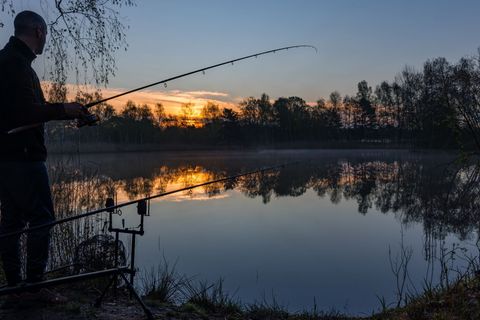 Angeln ist schön, Schwarzangeln strafbar. (Symbolbild) Foto: Frank Hammerschmidt/dpa