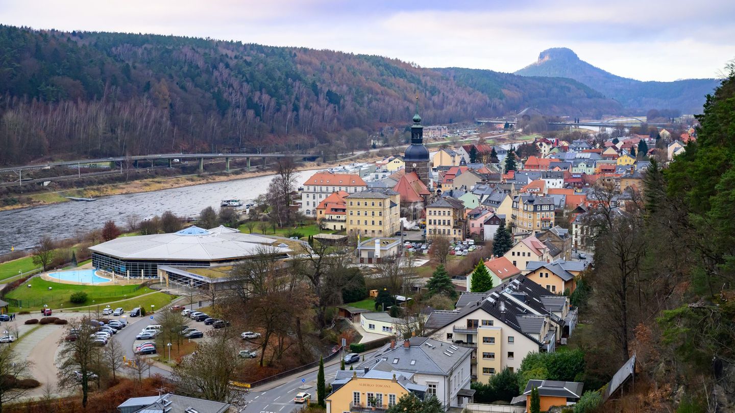 Bad Schandau kämpft als Kurort mit hohen Kosten. Foto: Robert Michael/dpa