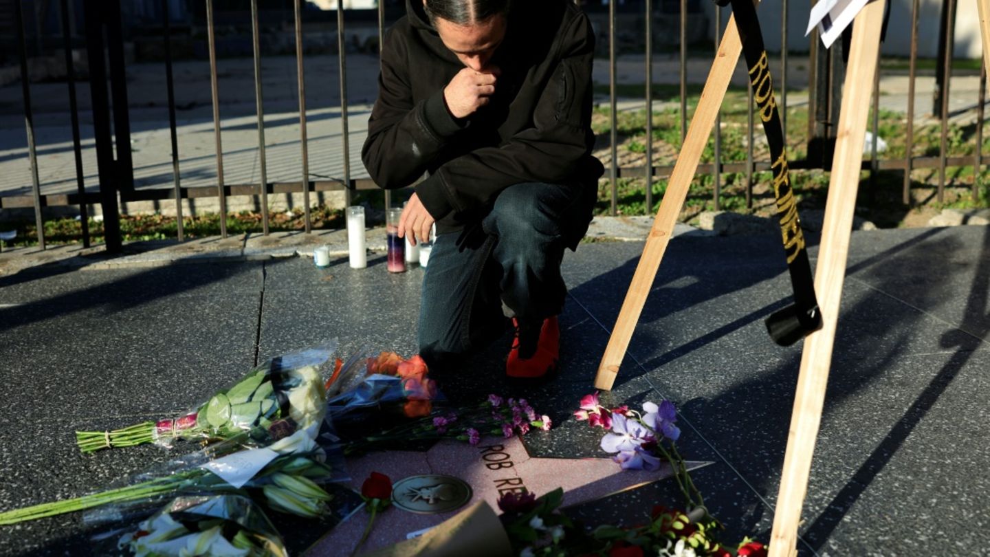 Trauer am Walk of Fame in Hollywood
