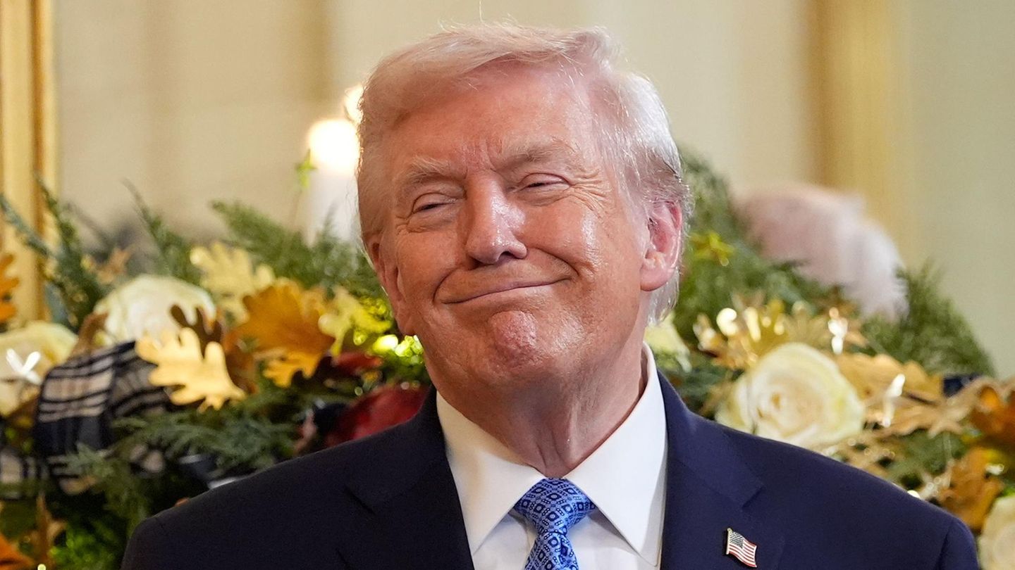 US-Präsident Donald Trump lächelt