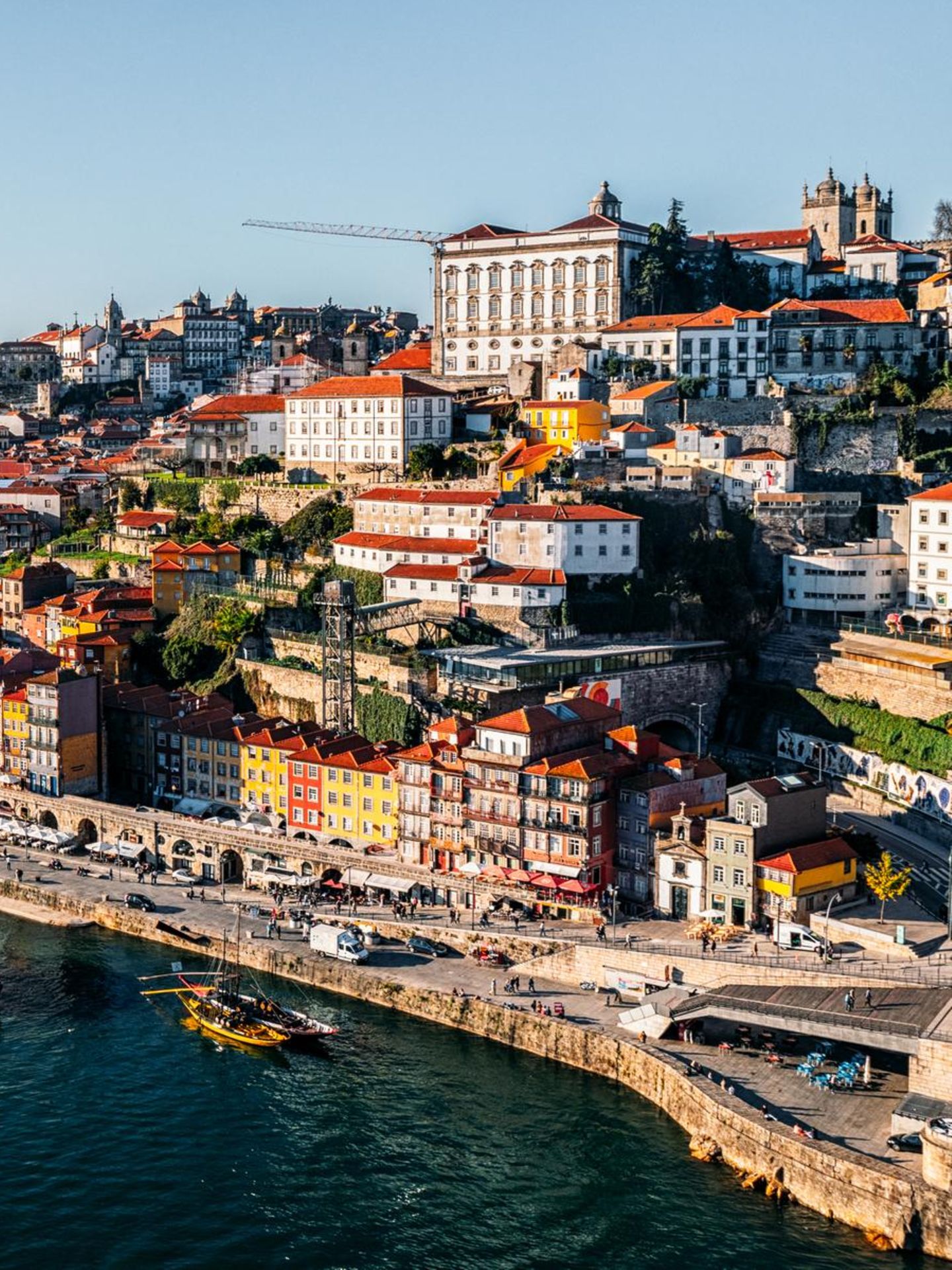 Luftaufnahme von Porto in Portugal