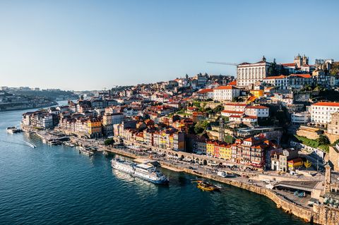 Luftaufnahme von Porto in Portugal