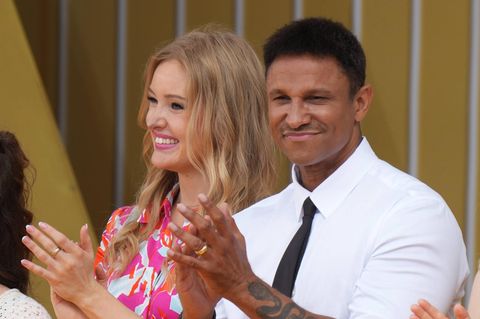 Daniel Aminati im Juni bei einem TV-Auftritt mit Patrice. Im September folgte die Trennung