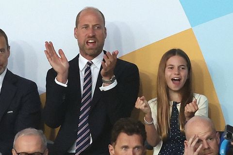 Prinz William und Prinzessin Charlotte fieberten im Sommer beim Finale der Fußball-EM der Frauen in Basel mit den Lionesses mi