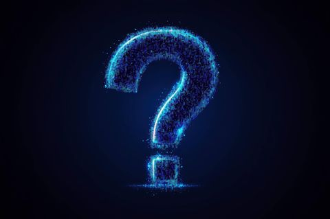 Ein Fragezeichen, Symbolbild Quiz