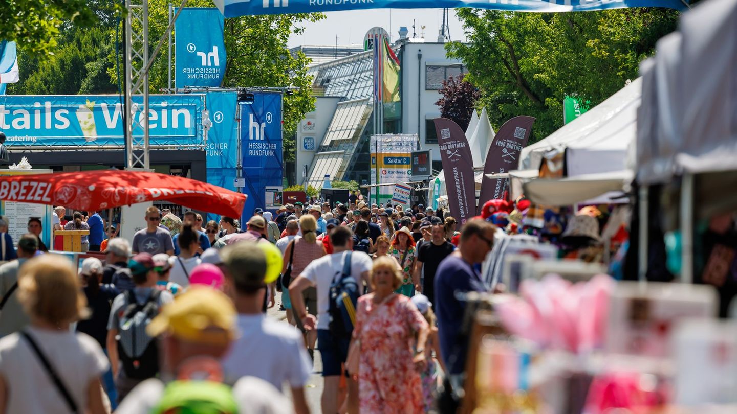 Der Hessentag hat sich für Bad Vilbel gelohnt. (Foto Archiv) Foto: Jörg Halisch/epa Scanpix Sweden/dpa
