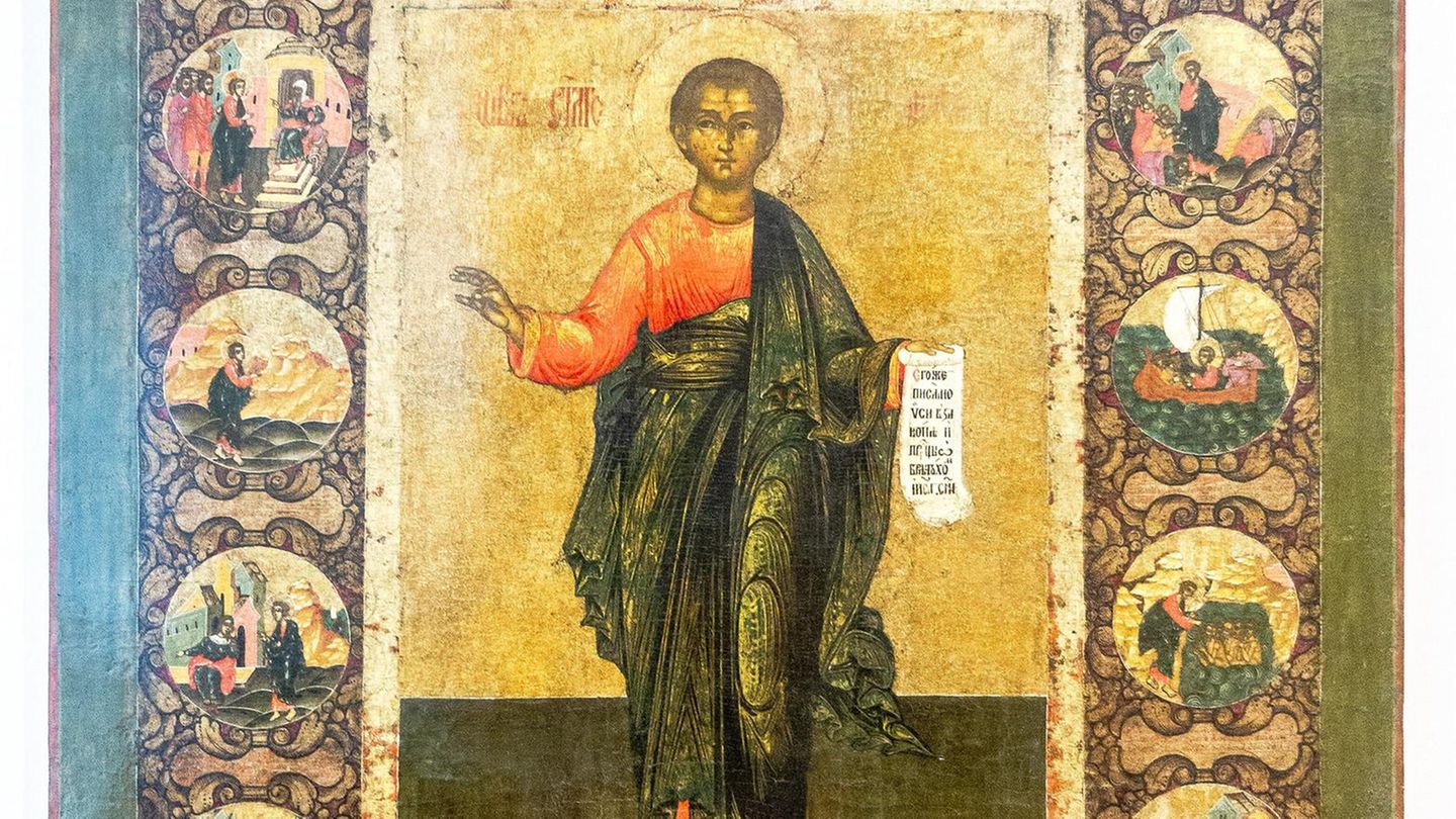 Ungefähr 1500 Jahre lang war es üblich, von St. Martin (11. November) bis Weihnachten zu fasten. Diese "Philippus-Fastenzeit" wurde 1917 aus dem Kirchenrecht gestrichen, bei orthodoxen Christen aber ist sie weiterhin verbreitet. Im Bild: Der Apostel Philippus