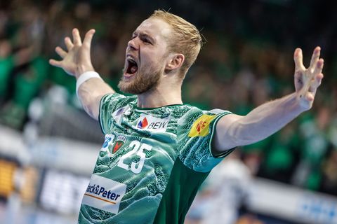 Matthes Langhoff gab in diesem Jahr sein Debüt in der Nationalmannschaft. Foto: Andreas Gora/dpa