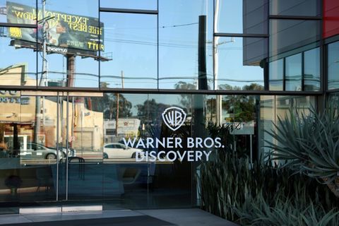Büros von Warner Bros Discovery in Culver City, Kalifornien