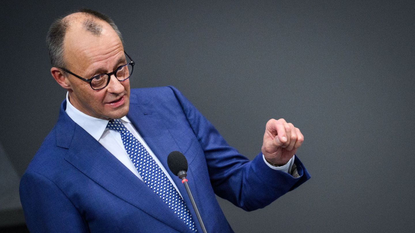 Merz geht mit einem deutlichen Appell in den EU-Gipfel. Foto: Bernd von Jutrczenka/dpa