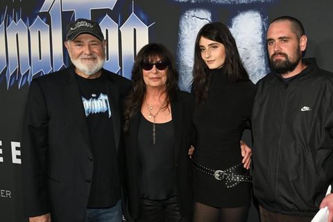 Rob Reiner und Michele Singer Reiner im September 2025 mit Tochter Romy und Sohn Nick.