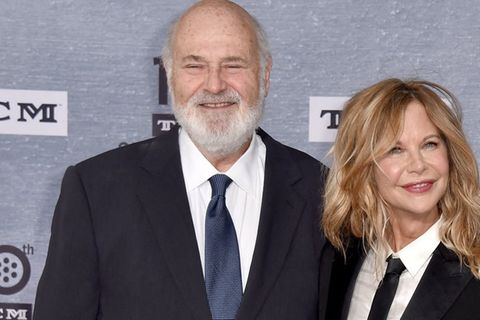 Rob Reiner und Meg Ryan bei einem Event 2019.