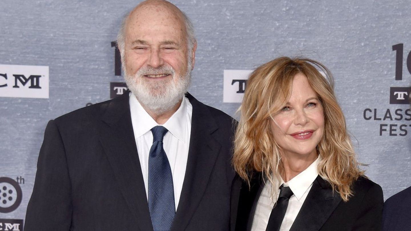 Rob Reiner und Meg Ryan bei einem Event 2019.
