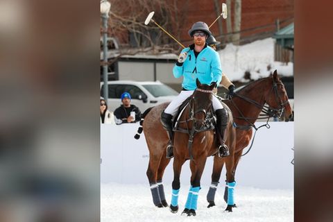 Prinz Harry in Aspen.